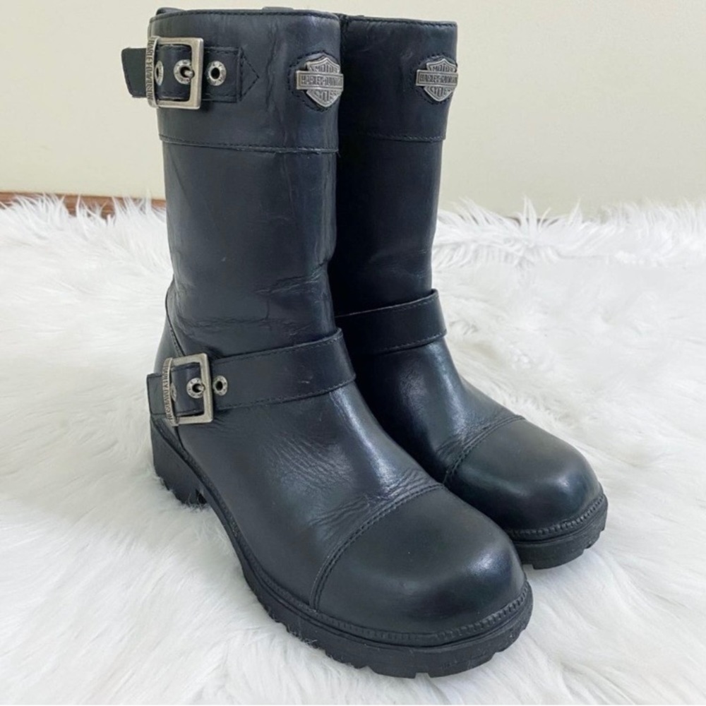 Women’s Harley Davidson boots. Black size 7.